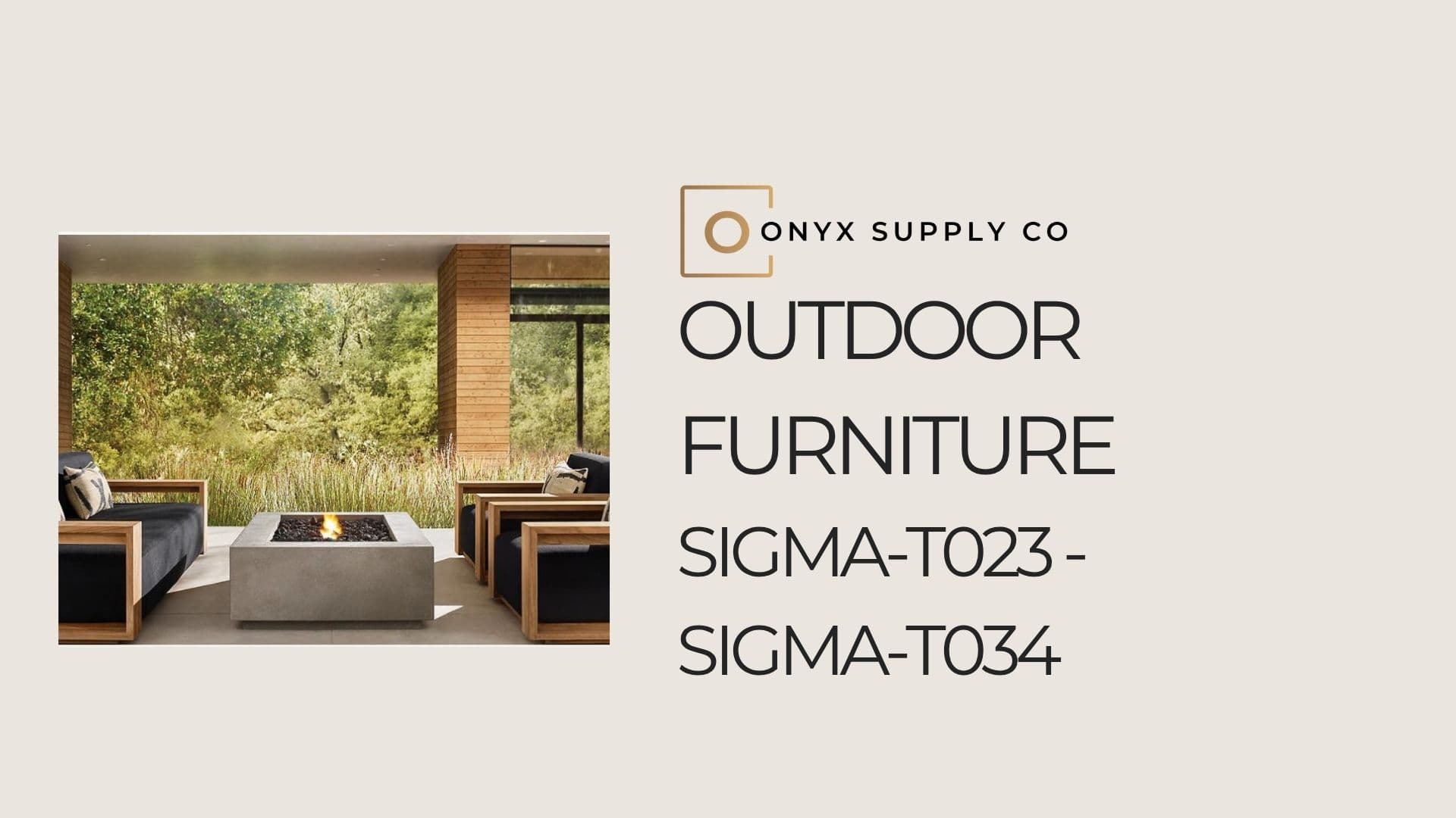 Outdoor Furniture (T1023–T1034)
